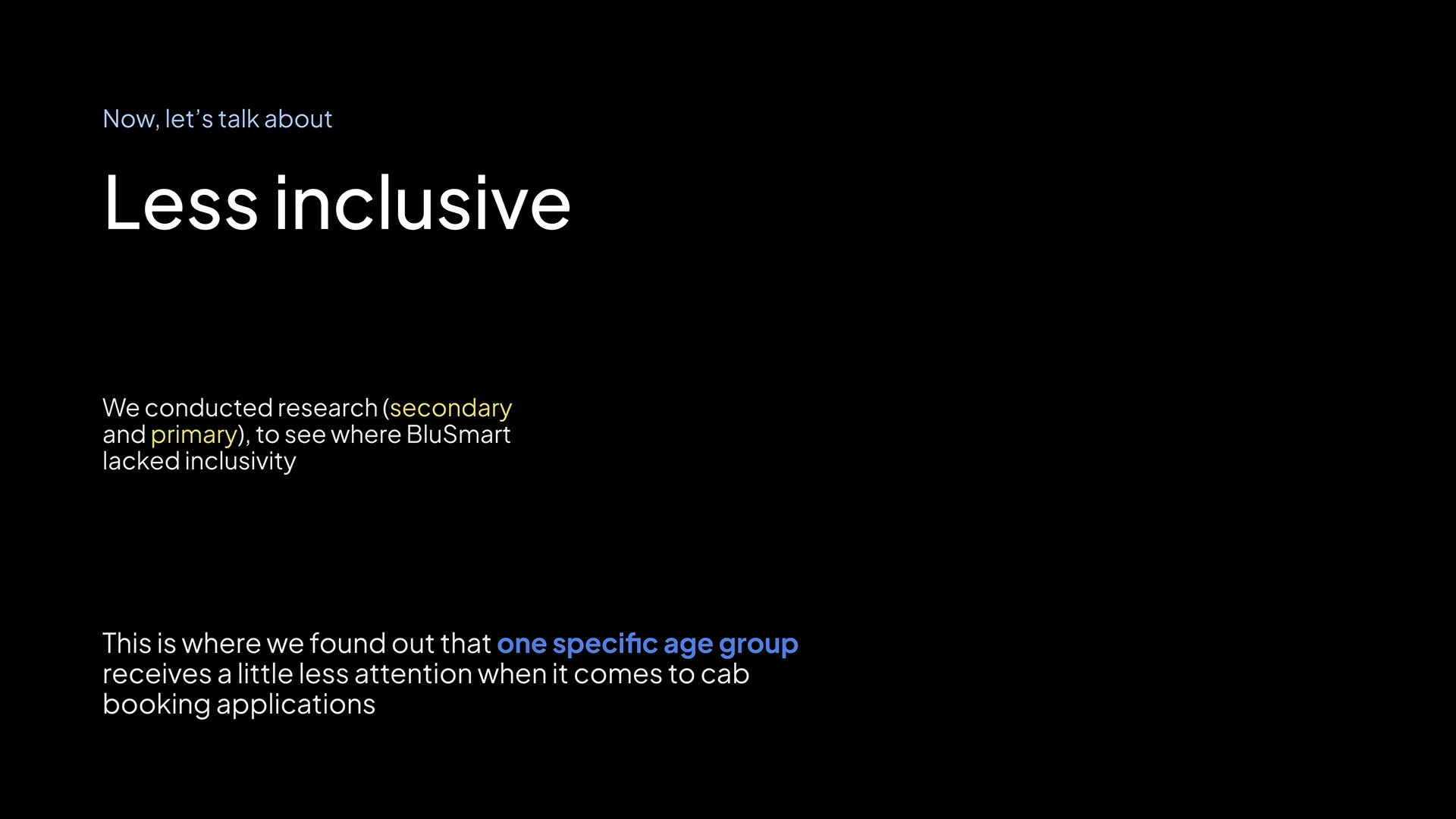 Senior Mode on BluSmart case study, slide 22 of 64