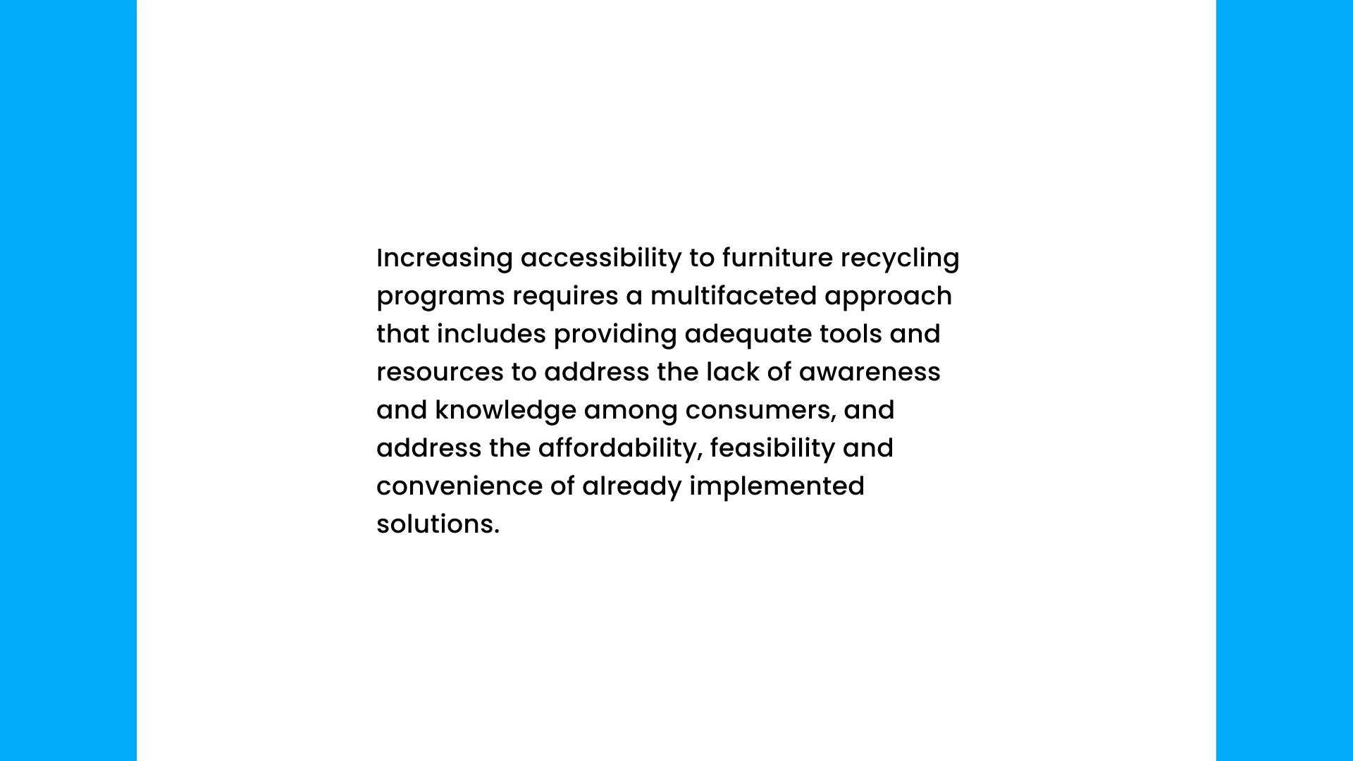 Furnicycle case study, slide 16 of 21