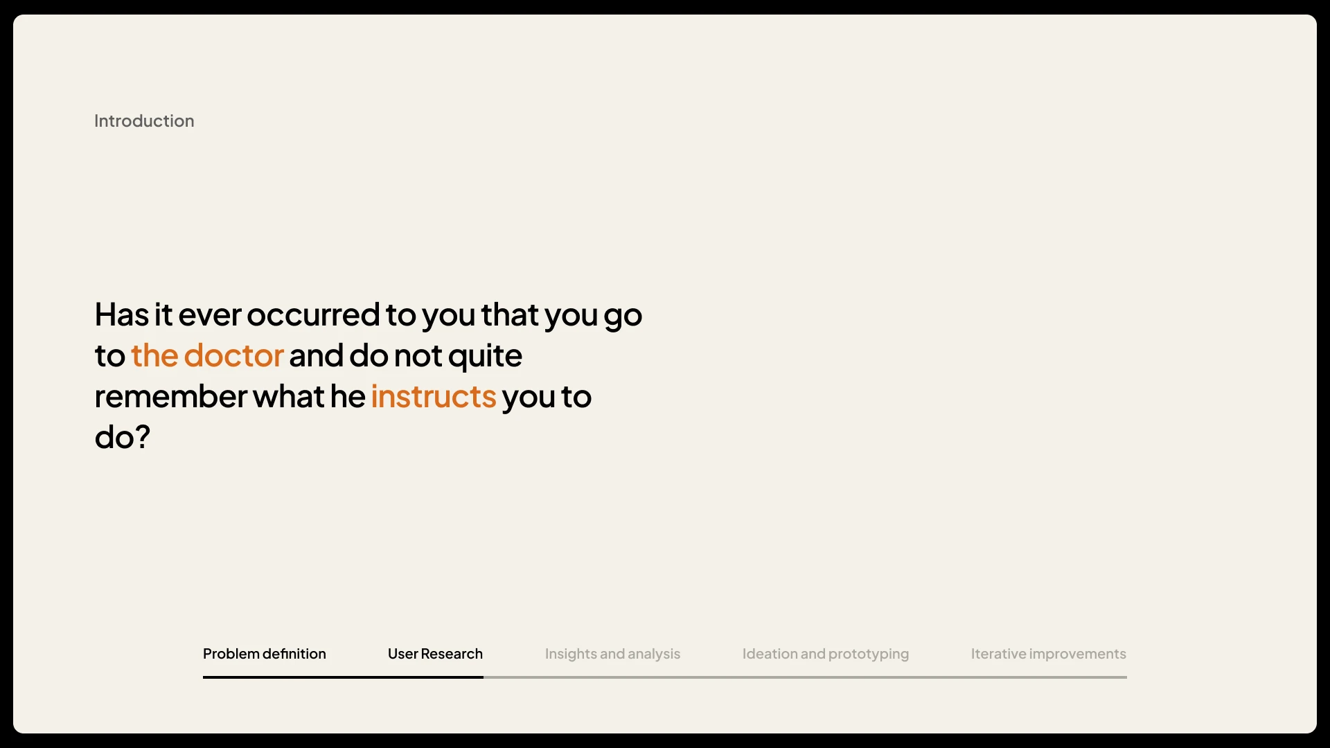 PillPal case study, slide 4 of 52