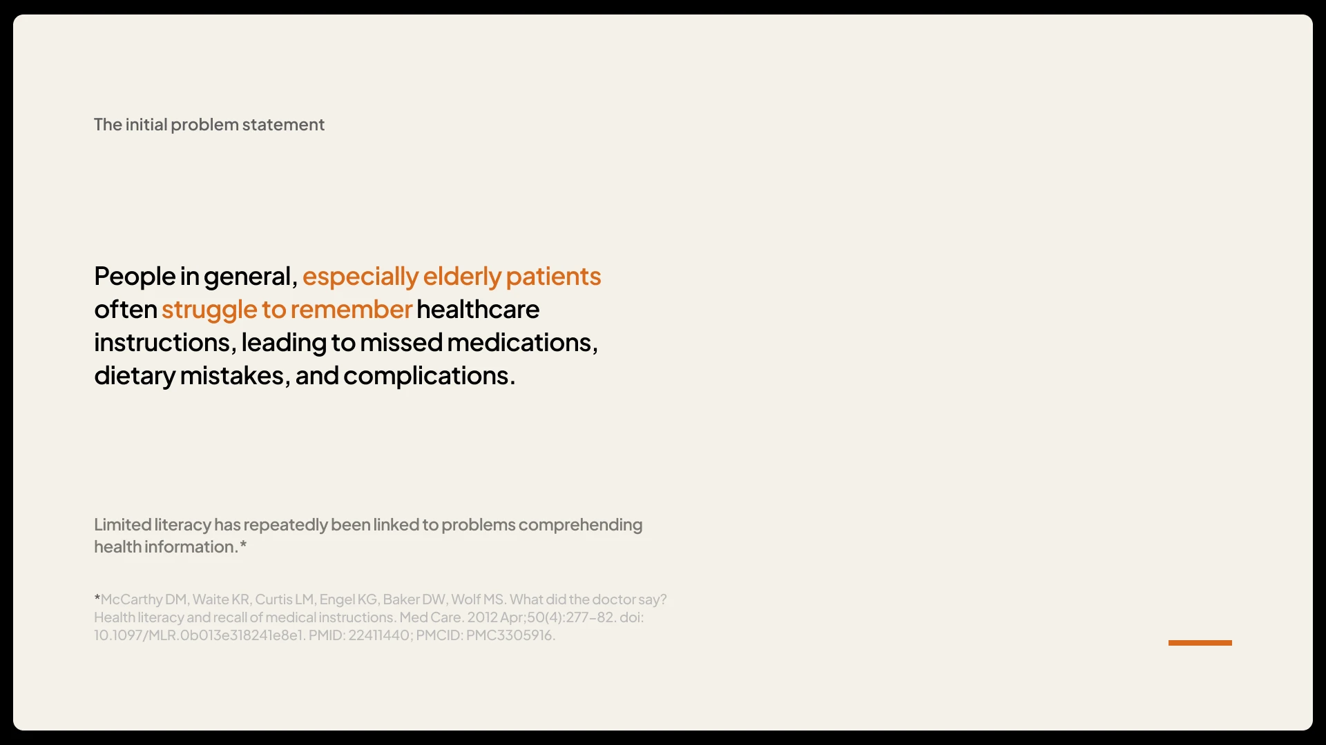 PillPal case study, slide 16 of 52