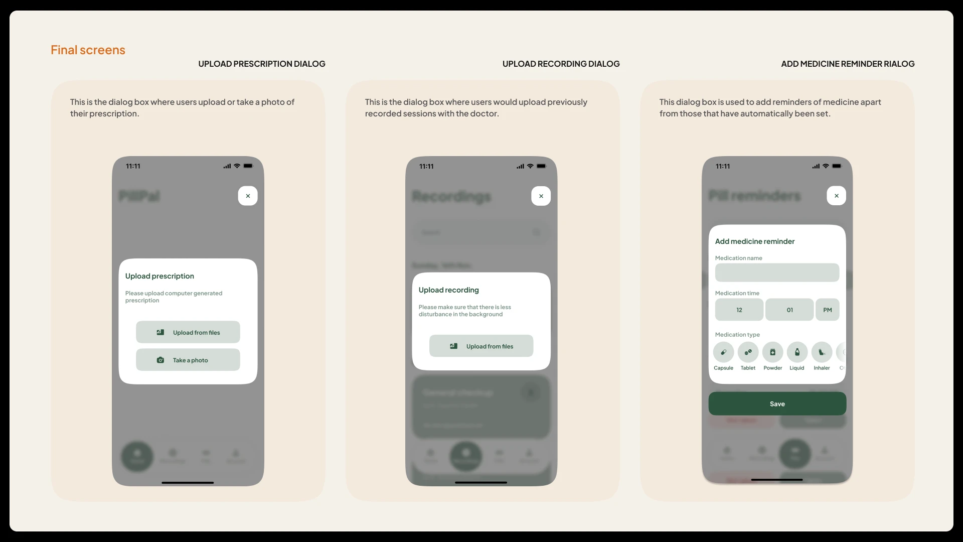 PillPal case study, slide 39 of 52