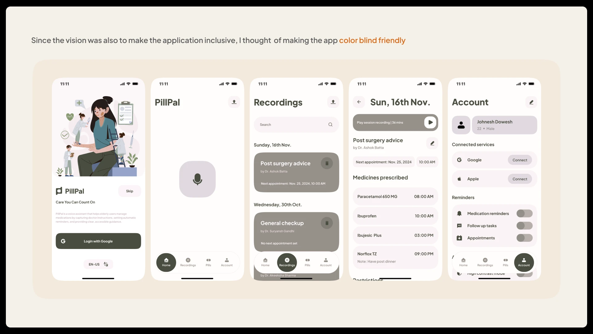 PillPal case study, slide 42 of 52