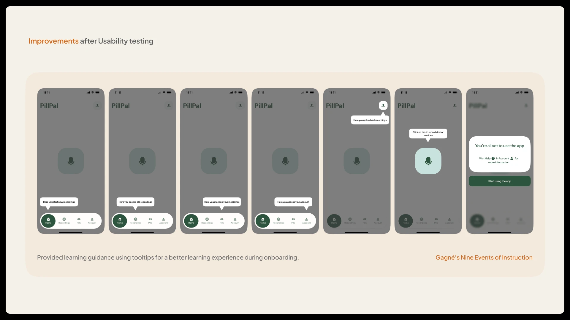 PillPal case study, slide 45 of 52