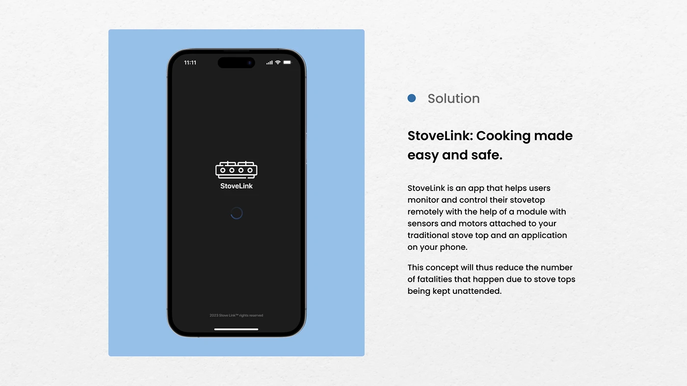 StoveLink screen 2
