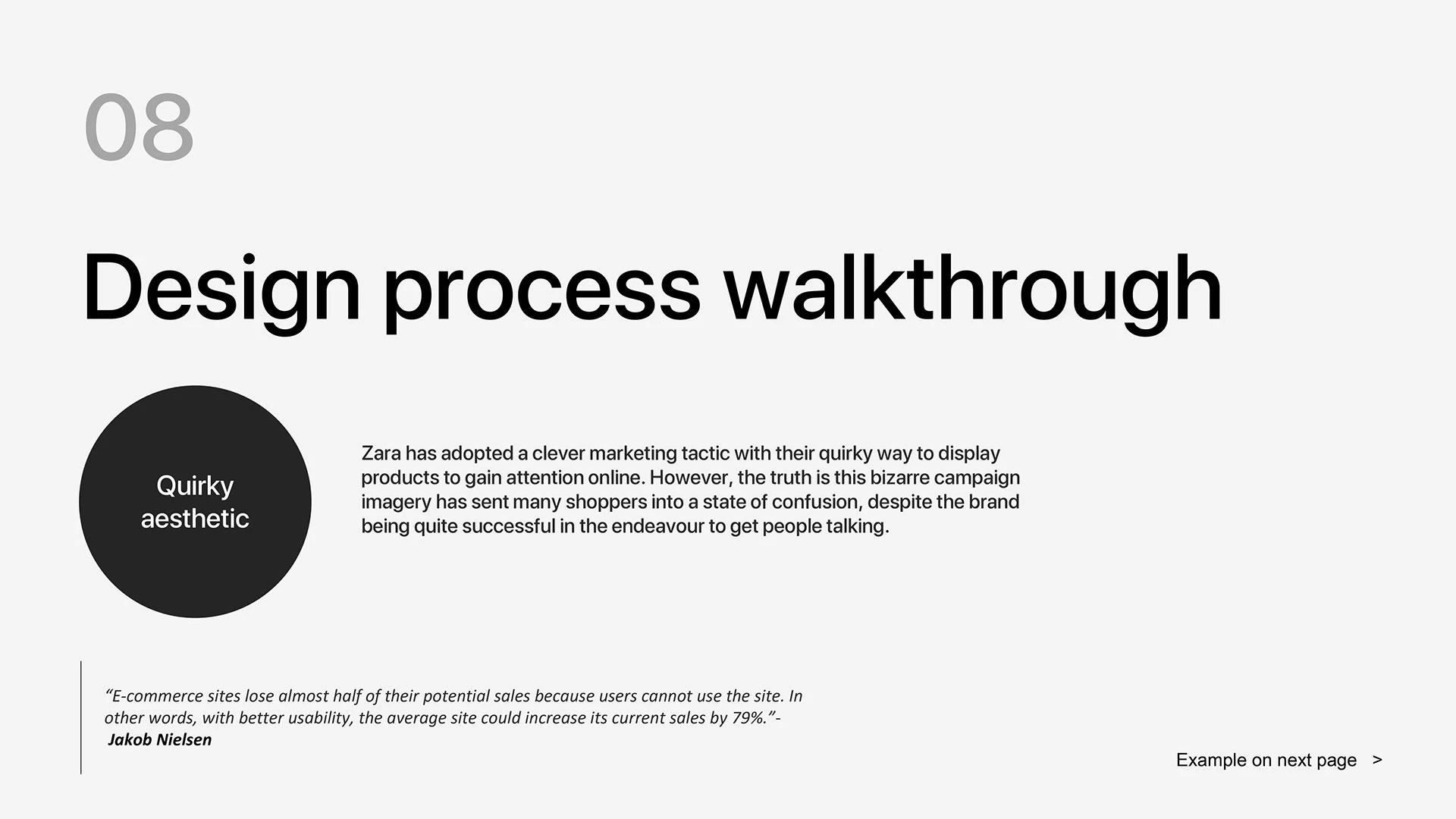 Zara case study, slide 22 of 33
