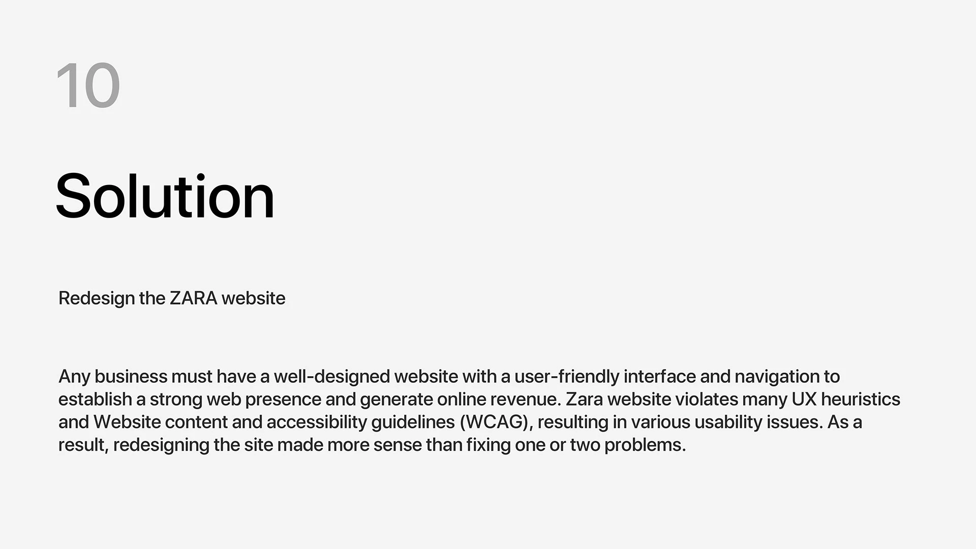 Zara case study, slide 26 of 33